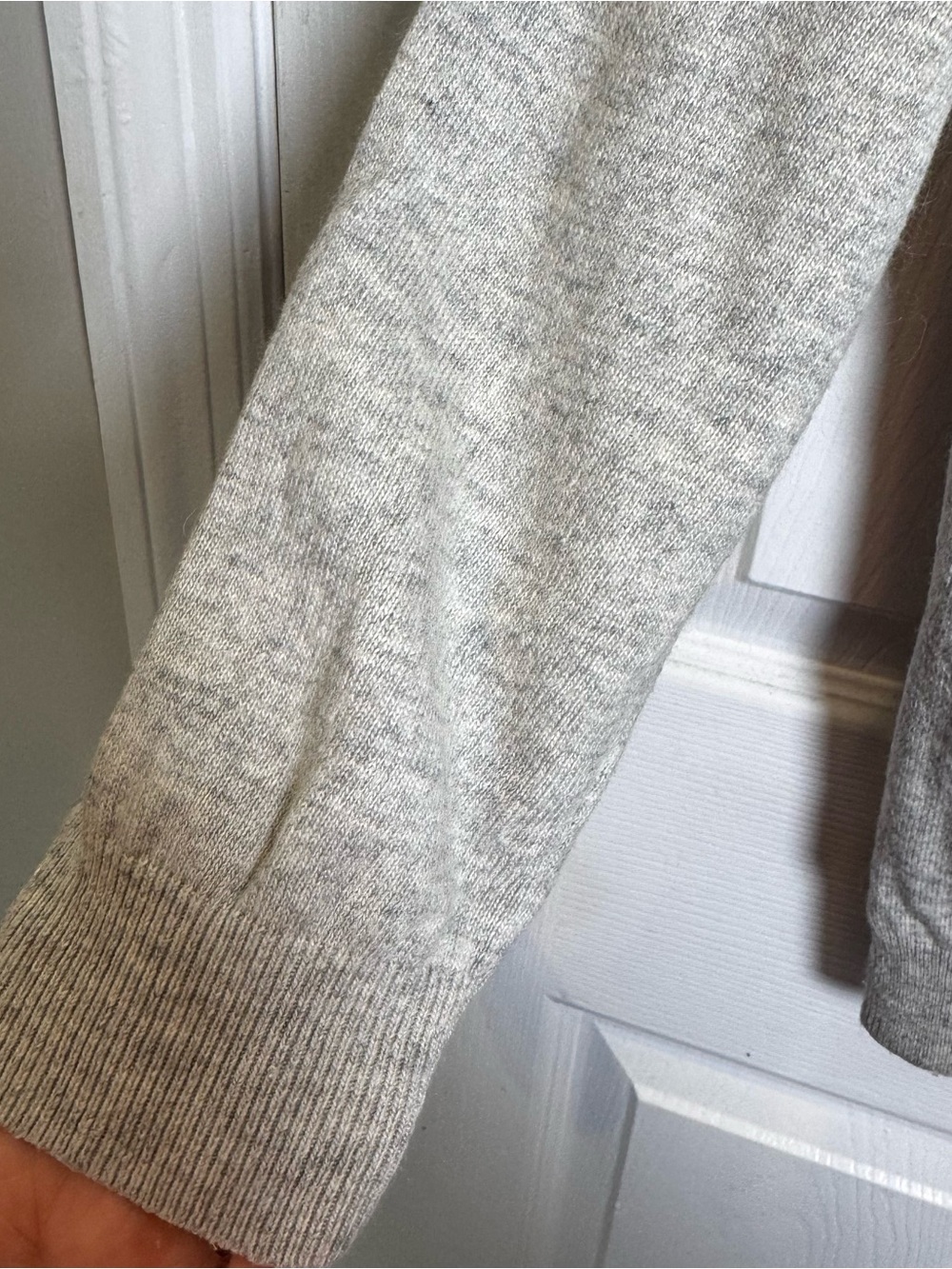 Boden Embroidered Polka Dot Cotton Cashmere Blend Cardigan Size 8 Medium - Picture 5 of 10